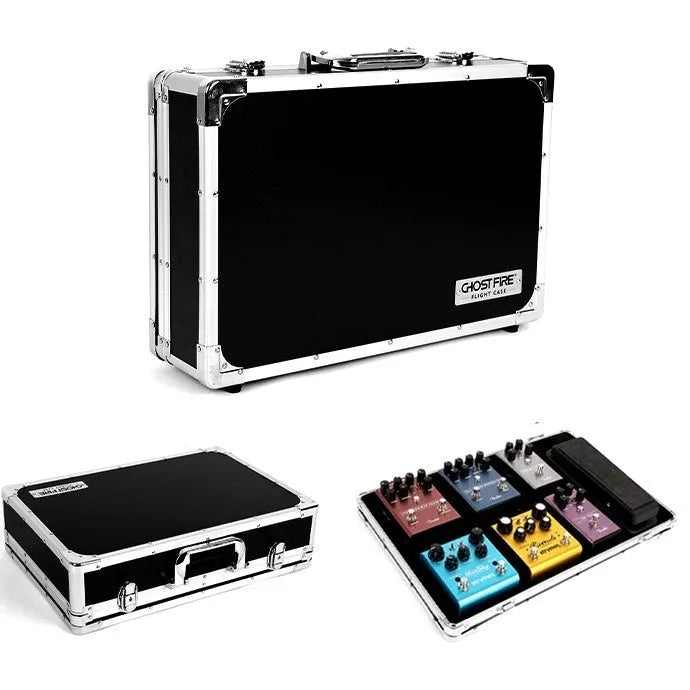 Aviation Box Guitar Single Piece Comprehensive Effect Device with T-EC8 configuration and flight case