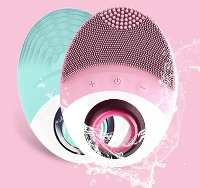 Versatile Sonic Facial Cleansing Device with Wireless Charging for Deep Pore Cleansing and Skin Rejuvenation