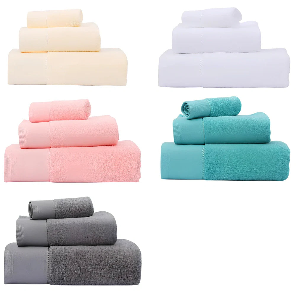 70x140cm cotton bath towel in blue with plush texture from combed yarn construction