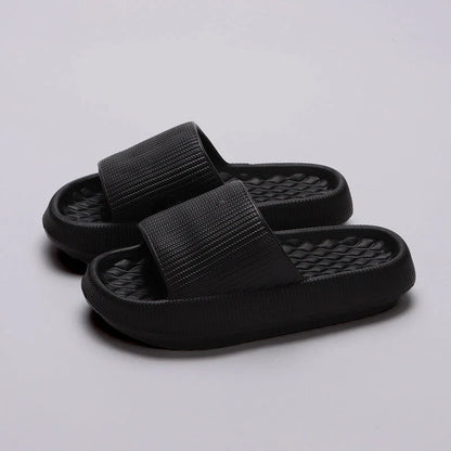Comfy slip-on sandals with stylish rhombus pattern design, available in various colors and sizes