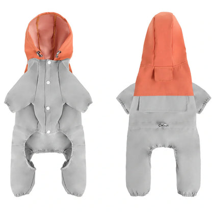 British style waterproof polyester dog jacket for small medium breeds in multiple colours