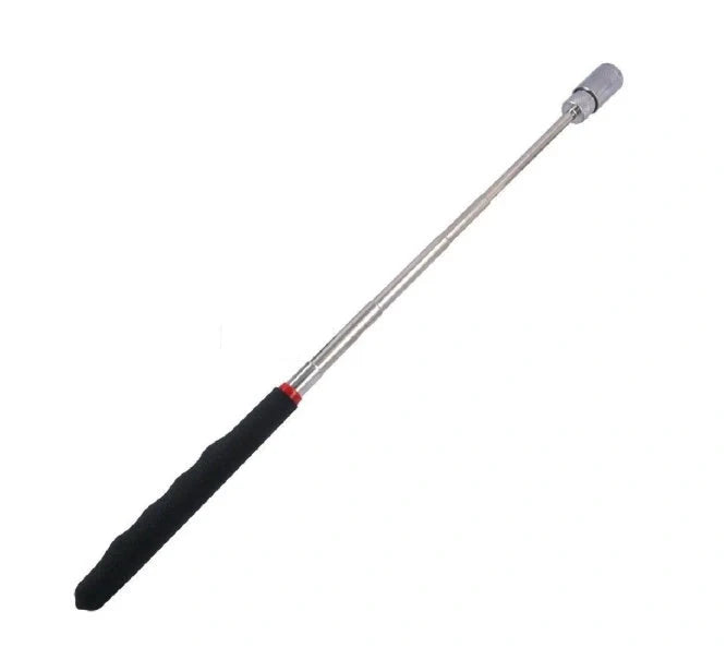 LED Magnetic Pick Up Tool with telescopic shaft and LED light for retrieving small metal objects