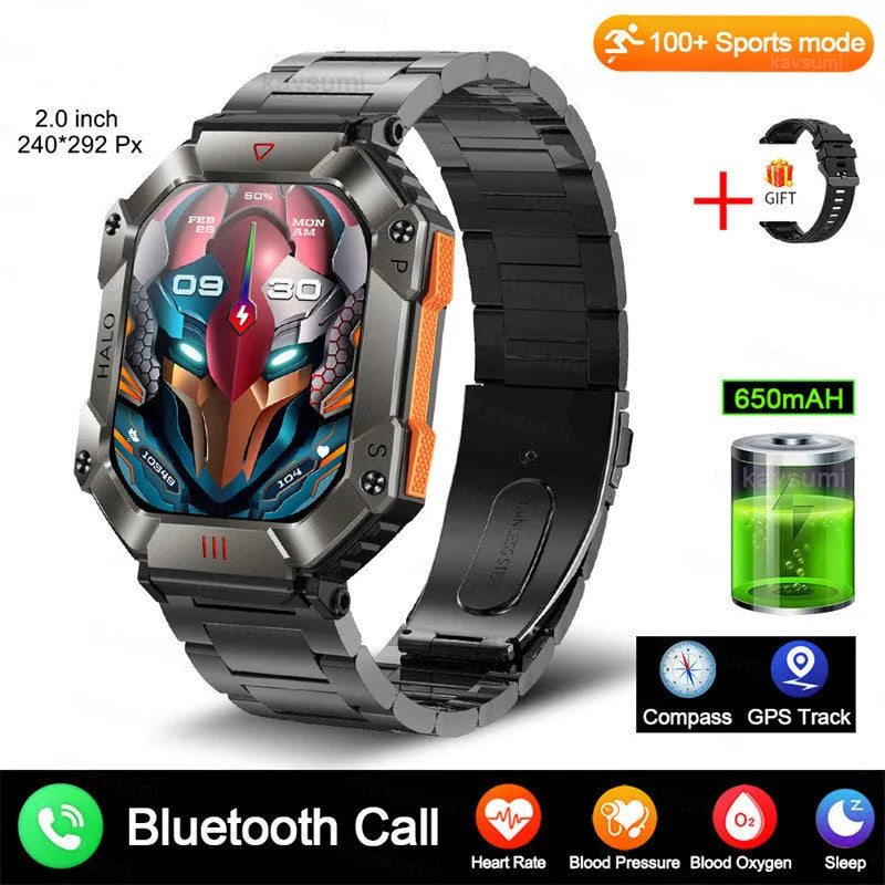 Android GPS smart watch for women with resin dial on a choice of leather, mesh, or steel strap.