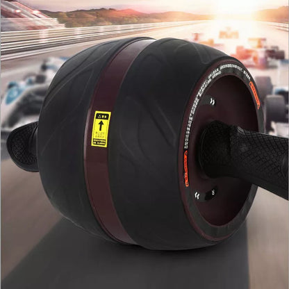 Home abdominal wheel with spring boost for core workouts