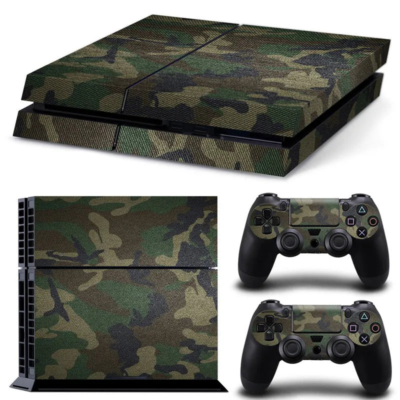 PS4 game console screen protector film on a white background showing its thin profile.