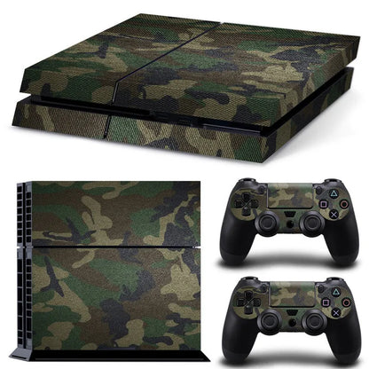 PS4 game console screen protector film on a white background showing its thin profile.