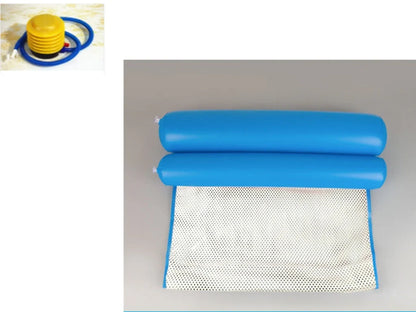 Inflatable Water Lounge Chair in pool with hammock-style design for ultimate relaxation