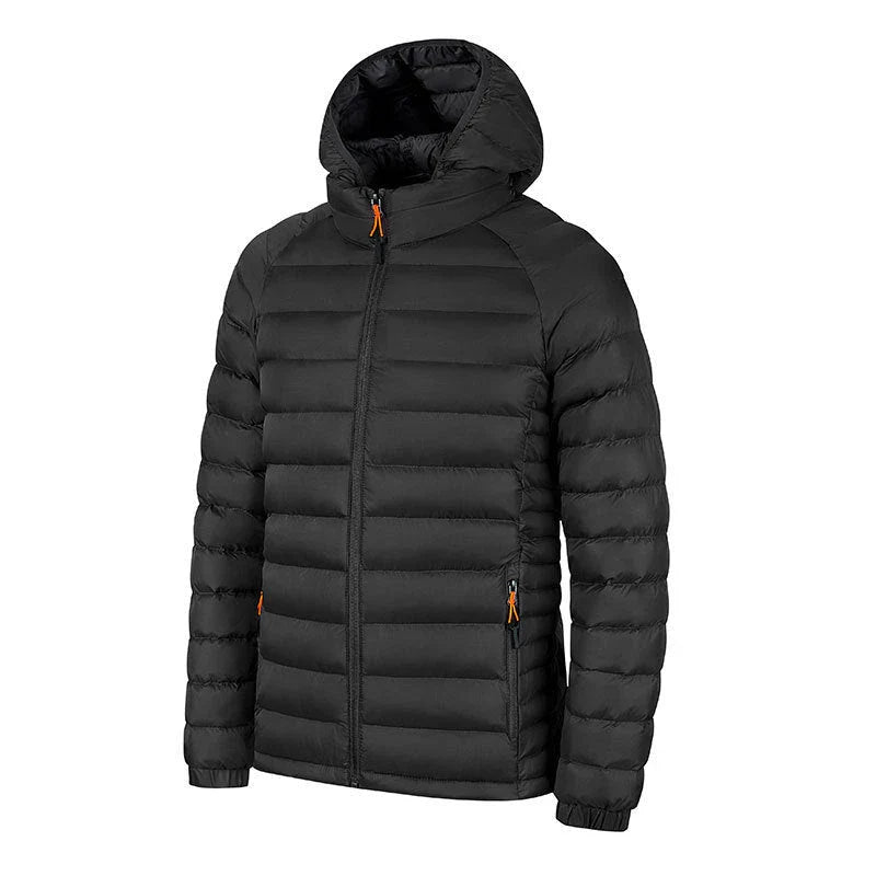 Stylish lightweight hooded jacket for men in various colors and sizes