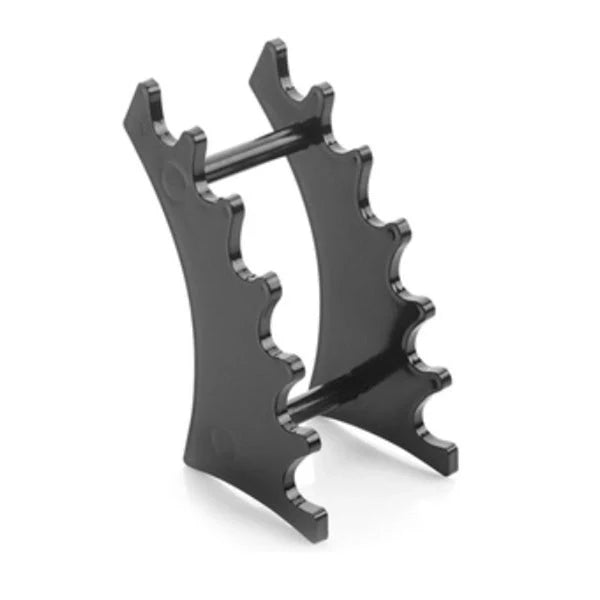 14-hole makeup brush holder in various colors for organized brush storage and drying