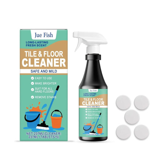 237ml floor cleaner bottle with cleaning tablets for household use