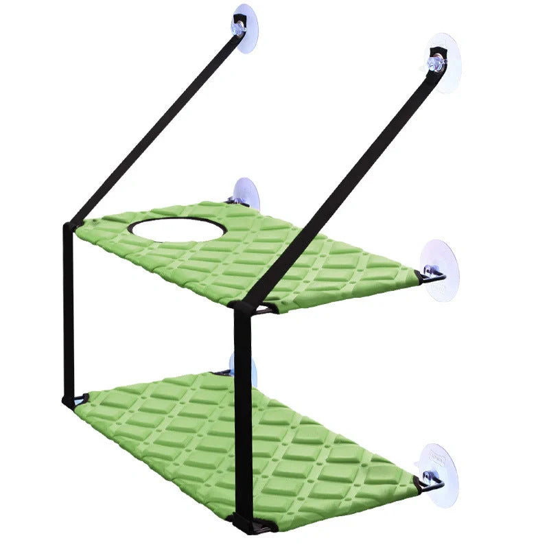 Cat Hammock Window Resting Seat Perch for indoor cats, available in multiple colors