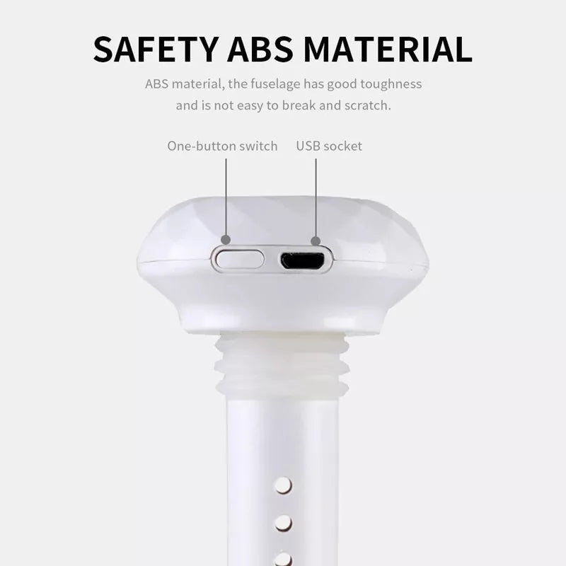 Donut mini humidifier USB car sprayer with compact design and unlimited water capacity