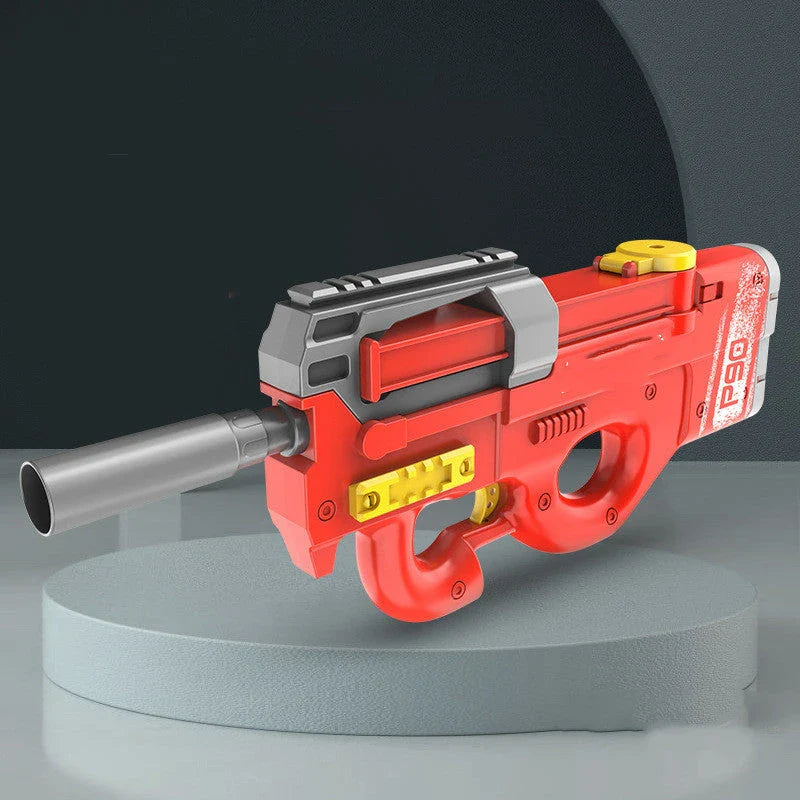 P90 Electric Water Gun with high-powered water stream, large capacity, and durable, leak-proof construction