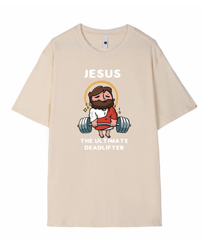 Men's short sleeve cotton t-shirt on a hanger, shown in Apricot colour, regular fit.