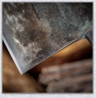 Hunters Serbian Chef Knife - a high-quality, hand-forged cooking knife made with premium carbon steel for superior durability and performance