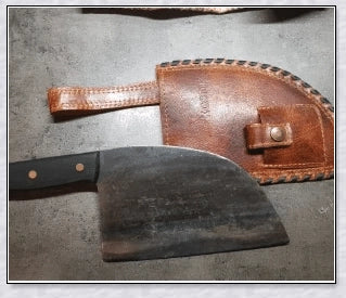 Hunters Serbian Chef Knife - a high-quality, hand-forged cooking knife made with premium carbon steel for superior durability and performance