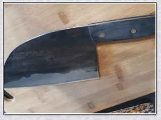 Hunters Serbian Chef Knife - a high-quality, hand-forged cooking knife made with premium carbon steel for superior durability and performance