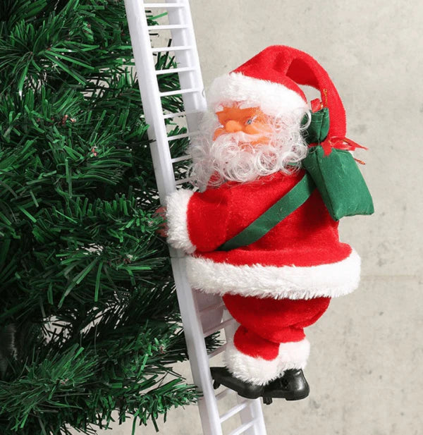 Hhomeenjoy Electric Climbing Santa