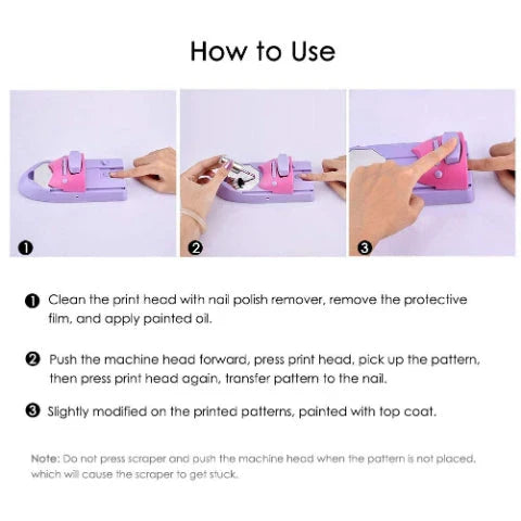 Beauty Nail Art Printer - Create Stunning Nail Designs with Ease