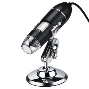 3-in-1 USB Digital Microscope with adjustable LED lighting, advanced magnification, and seamless digital integration