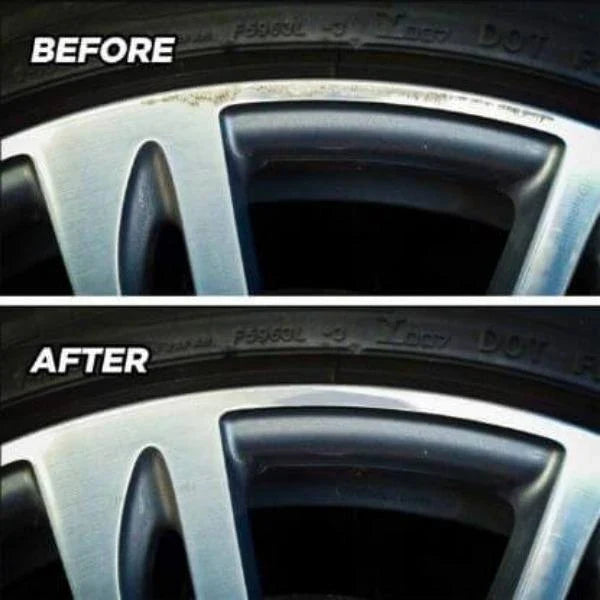 DIY Alloy Wheel Repair Kit for restoring scratches, curb rash, and minor dents on car wheels