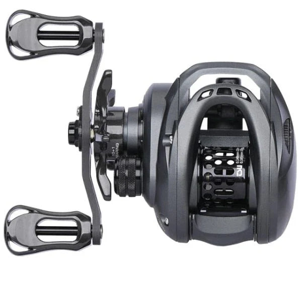 Ultralight baitcasting fishing reel with carbon frame and spool for precision finesse casting