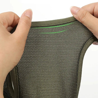 Pet Grooming Hammock made of durable mesh material to support pets up to 20kg for stress-free nail trimming, ear cleaning, and grooming tasks