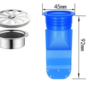 Premium Drain Backflow Preventer - Designed to Prevent Sewer Odors and Debris Buildup in Bathrooms, Kitchens, and Basements
