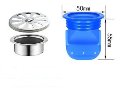 Premium Drain Backflow Preventer - Designed to Prevent Sewer Odors and Debris Buildup in Bathrooms, Kitchens, and Basements