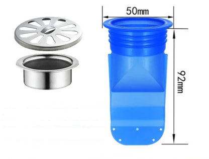Premium Drain Backflow Preventer - Designed to Prevent Sewer Odors and Debris Buildup in Bathrooms, Kitchens, and Basements