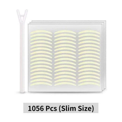 Anti-Aging Eyelid Tape with 120 pairs of transparent, hypoallergenic strips for an instant eye lift