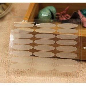 Anti-Aging Eyelid Tape with 120 pairs of transparent, hypoallergenic strips for an instant eye lift