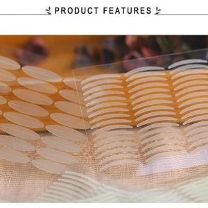 Anti-Aging Eyelid Tape with 120 pairs of transparent, hypoallergenic strips for an instant eye lift