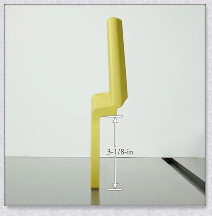 Premium Table Saw Woodwork Tools with offset handle, 3/8-inch wide design, and single-knob featherboard for safe and precise cutting in woodworking