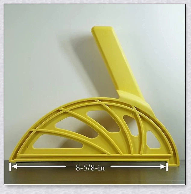 Premium Table Saw Woodwork Tools with offset handle, 3/8-inch wide design, and single-knob featherboard for safe and precise cutting in woodworking