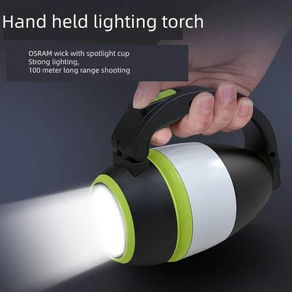 3-in-1 Multifunctional Foldable USB Rechargeable LED Lamp with Powerful 350-Lumen Output and Adjustable Lighting Angles