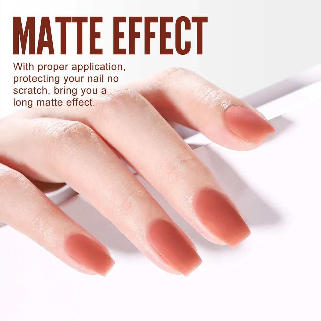 Jelly Gel Nail Polish in a translucent brown color, providing a natural and elegant nail look.