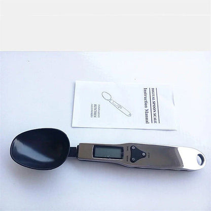 Portable LCD Digital Kitchen Measuring Spoon Scale - Sleek, compact, and precise for your cooking and baking needs