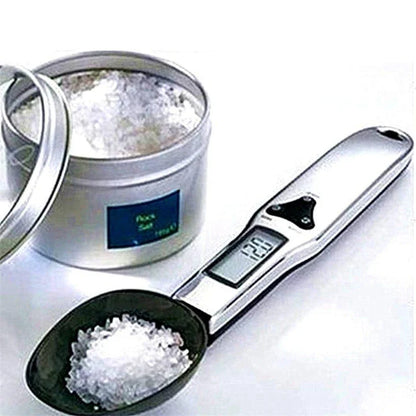 Portable LCD Digital Kitchen Measuring Spoon Scale - Sleek, compact, and precise for your cooking and baking needs