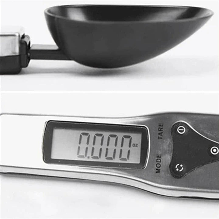 Portable LCD Digital Kitchen Measuring Spoon Scale - Sleek, compact, and precise for your cooking and baking needs
