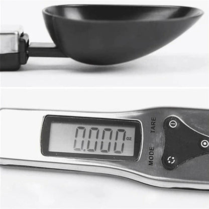 Portable LCD Digital Kitchen Measuring Spoon Scale - Sleek, compact, and precise for your cooking and baking needs