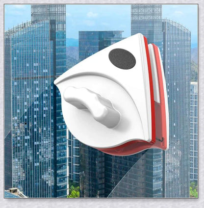 Glass Double-Sided Window Cleaner - Effortless window cleaning tool with magnetic design for cleaning inside and outside glass surfaces