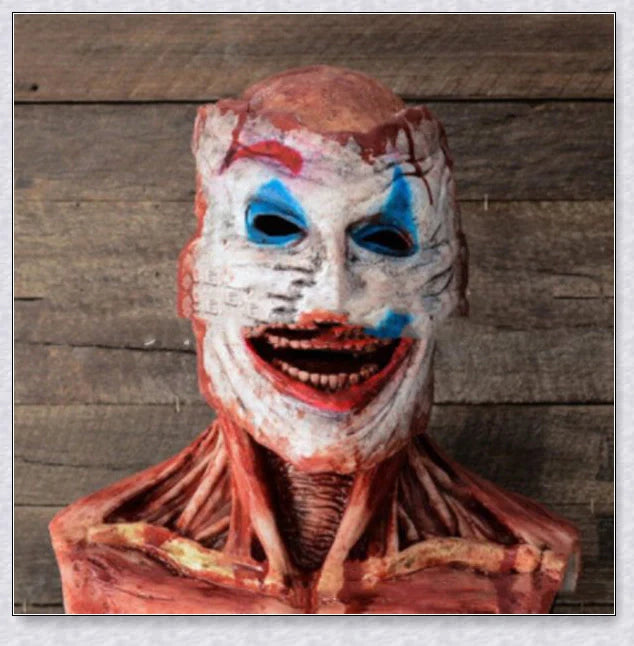 Ultra Realistic Horror Peel - A premium quality Halloween mask with a peeling latex top and movable jaw for a terrifying transformation