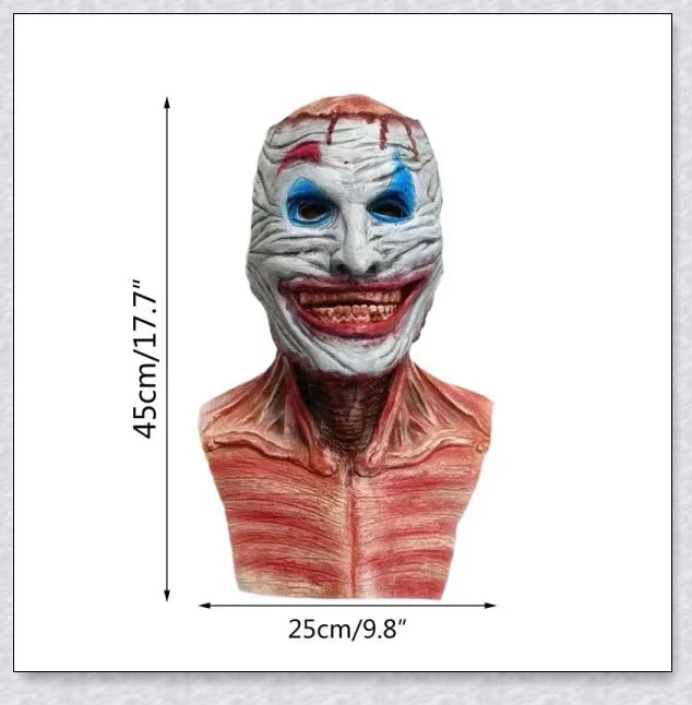 Ultra Realistic Horror Peel - A premium quality Halloween mask with a peeling latex top and movable jaw for a terrifying transformation