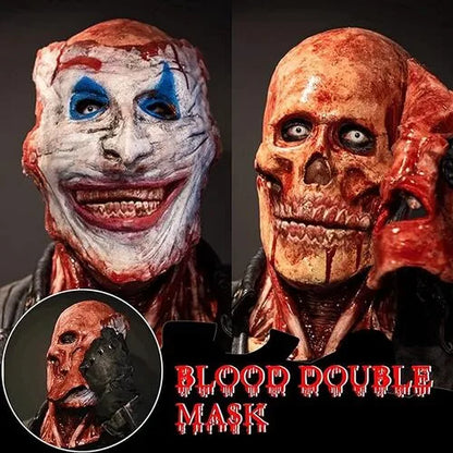 Ultra Realistic Horror Peel - A premium quality Halloween mask with a peeling latex top and movable jaw for a terrifying transformation