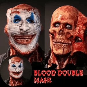 Ultra Realistic Horror Peel - A premium quality Halloween mask with a peeling latex top and movable jaw for a terrifying transformation