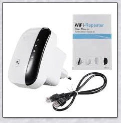 Super Boost Wi-Fi Booster - Powerful home internet range extender with 300Mbps speeds and comprehensive coverage