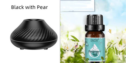 Volcanic Flame Aroma Diffuser with LED light and flame effect