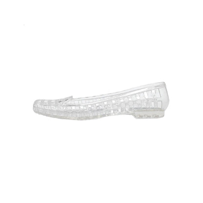 Square toe PVC gel sliders in multiple colours on a white background.