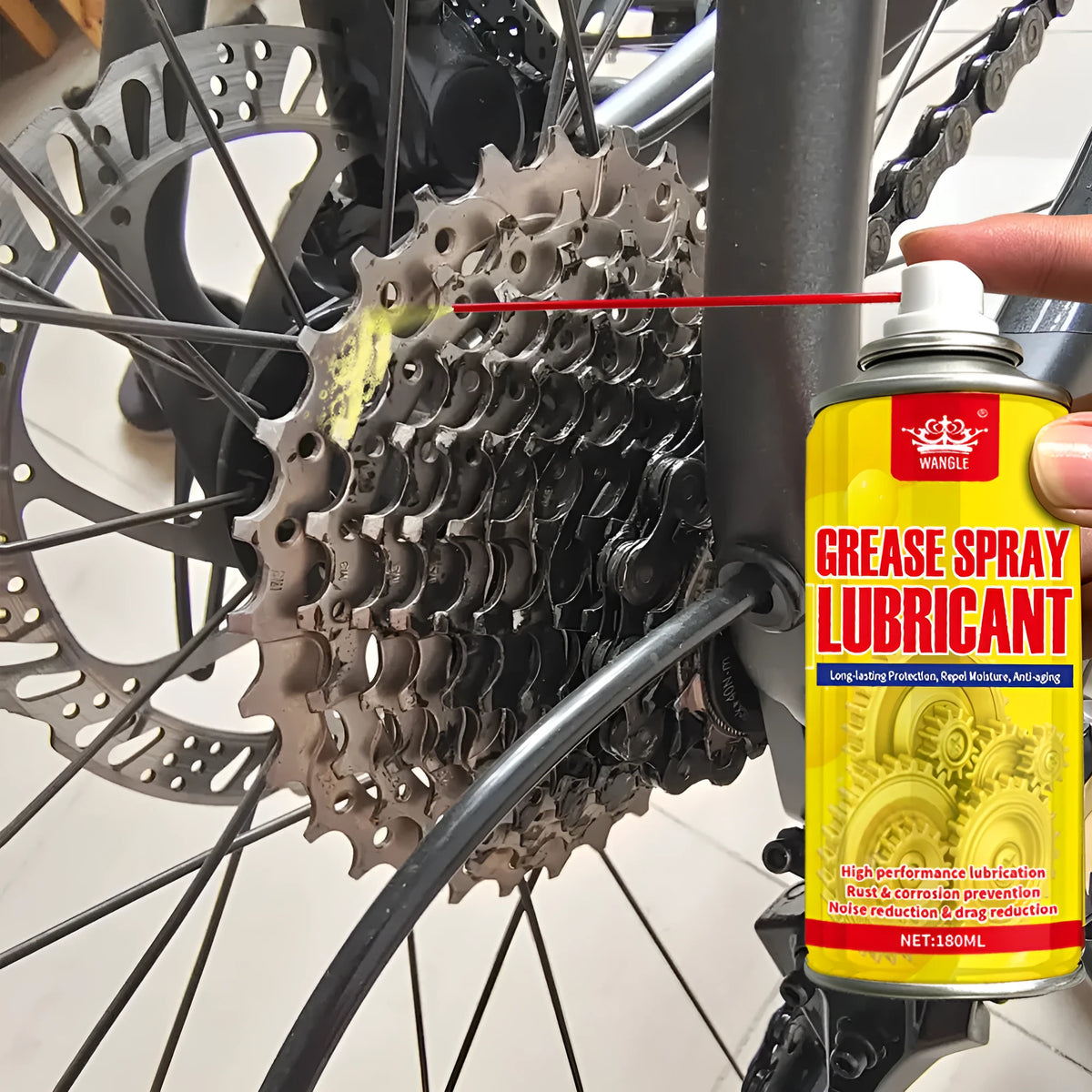 High temperature anti-rust lubricant spray can 180ml and 450ml for mechanical metal parts